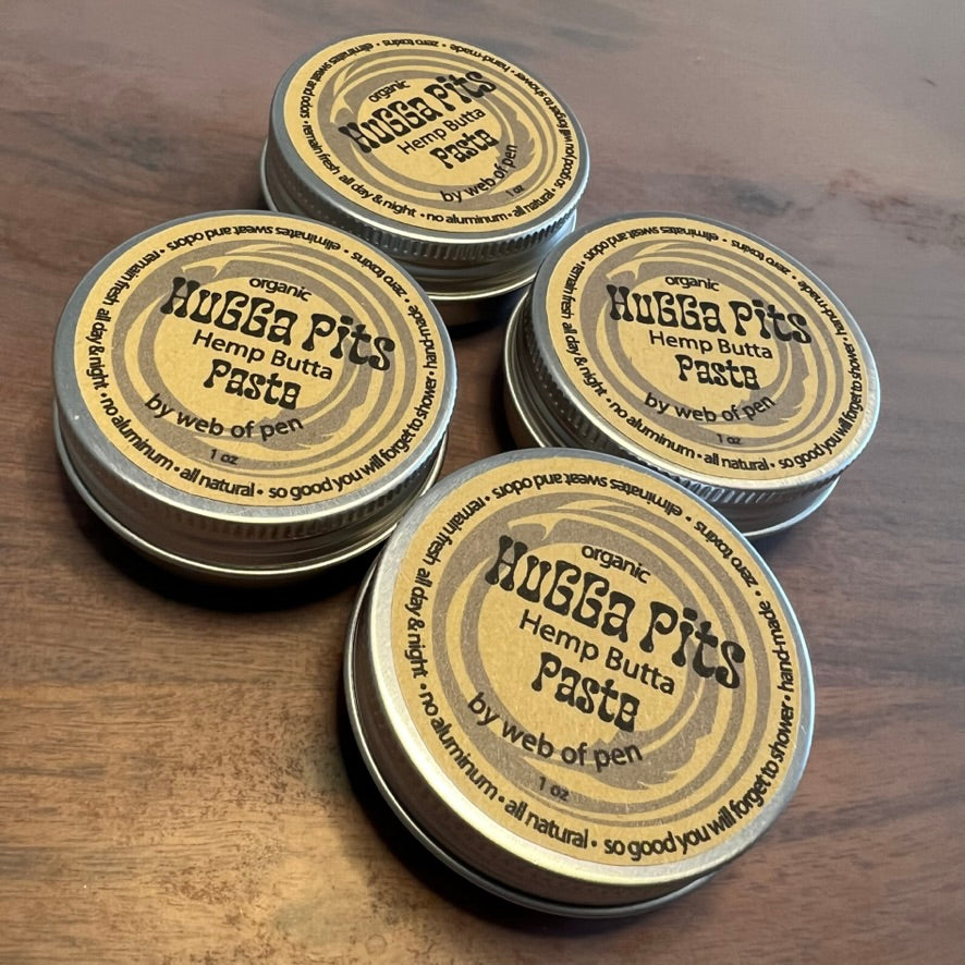 containers of organic deodorant