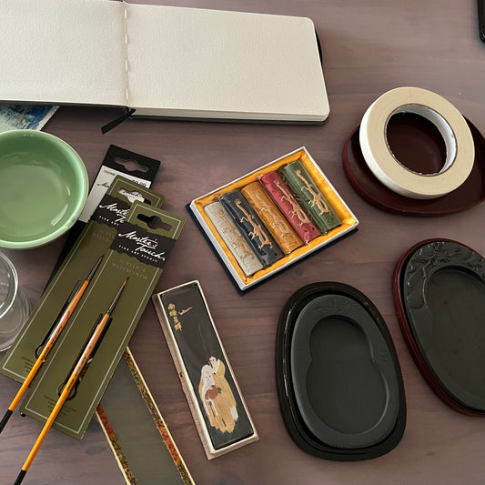 Sumi Ink supplies a technique first developed in China during the Sung dynasty (960–1274) and taken to Japan by Zen Buddhist monks in the mid-14th century.